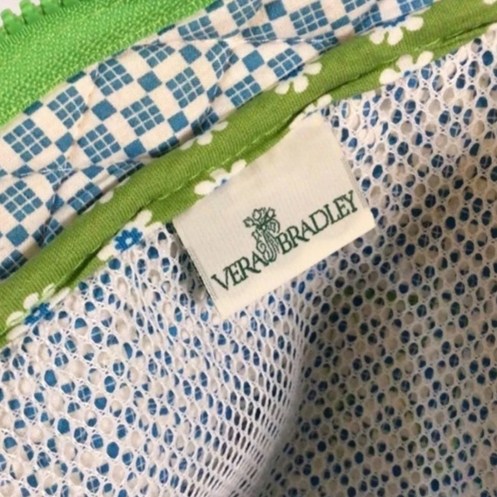 Vera Bradley Green Apple Garment Bag Retired 2004